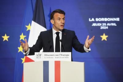 Macron Urges Stronger European Defences To Prevent Demise