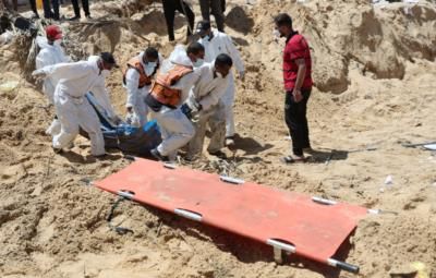Palestinian Authorities Request Investigation Into Gaza Hospital Mass Graves