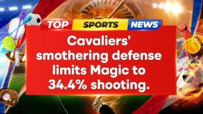 Cavaliers' Dominant Defense Propels Them To 2-0 Series Lead