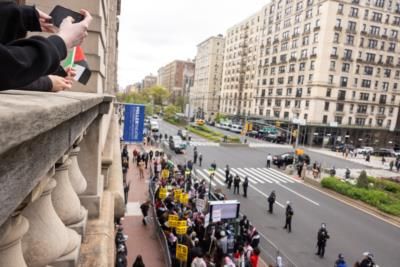 NYPD Officials Address Safety Measures Amid Columbia University Protests