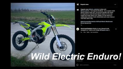 This Wild EV-Enduro Was Built By Some of the Biggest Names in the Game