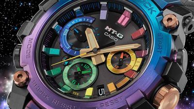 Casio unveils new limited edition G-Shock watch inspired by rainbow-colored diffuse nebulae