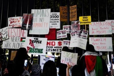 Anti-Israel Activists Form Encampment At George Washington University