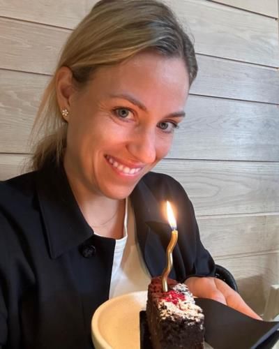 Angelique Kerber's Birthday Cake Selfie: A Sweet Celebration Moment