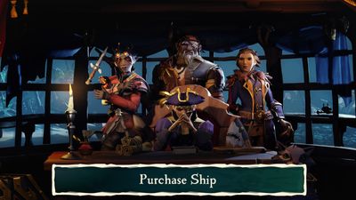 How to buy a ship in Sea of Thieves and name it