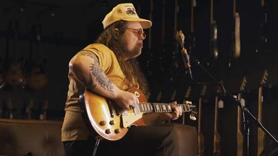 Watch Marcus King turn in an intimate solo performance of Hero on the “Barn Burst” 1960 Gibson Les Paul Standard – a holy grail vintage guitar literally found in a barn