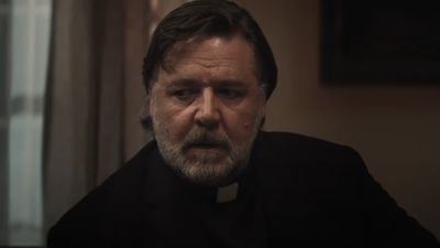 Russell Crowe is a pretend priest plagued by very real demons in the creepy first trailer for new horror movie The Exorcism