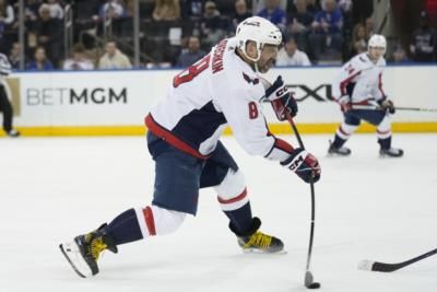 Ovechkin Struggles To Generate Shots In Playoff Series