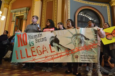 Iowans plan protests against new law allowing arrest of undocumented immigrants, similar to Texas bill