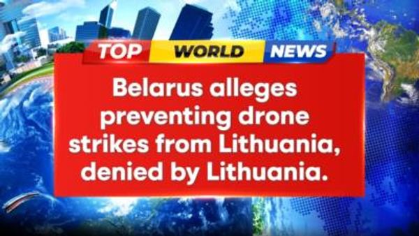 Belarus Claims Preventing Drone Strikes From Lithuania