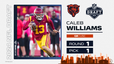 Chicago Bears select USC QB Caleb Williams with the first overall pick. Grade: A-