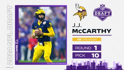 J.J. McCarthy NFL draft grade for the Minnesota Vikings’ first-round pick in 2024