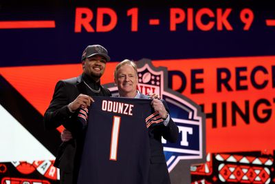 Bears select WR Rome Odunze with 9th overall pick in 2024 NFL draft
