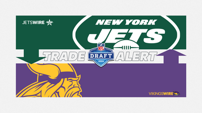 Jets trade with Vikings, move back one spot to No. 11