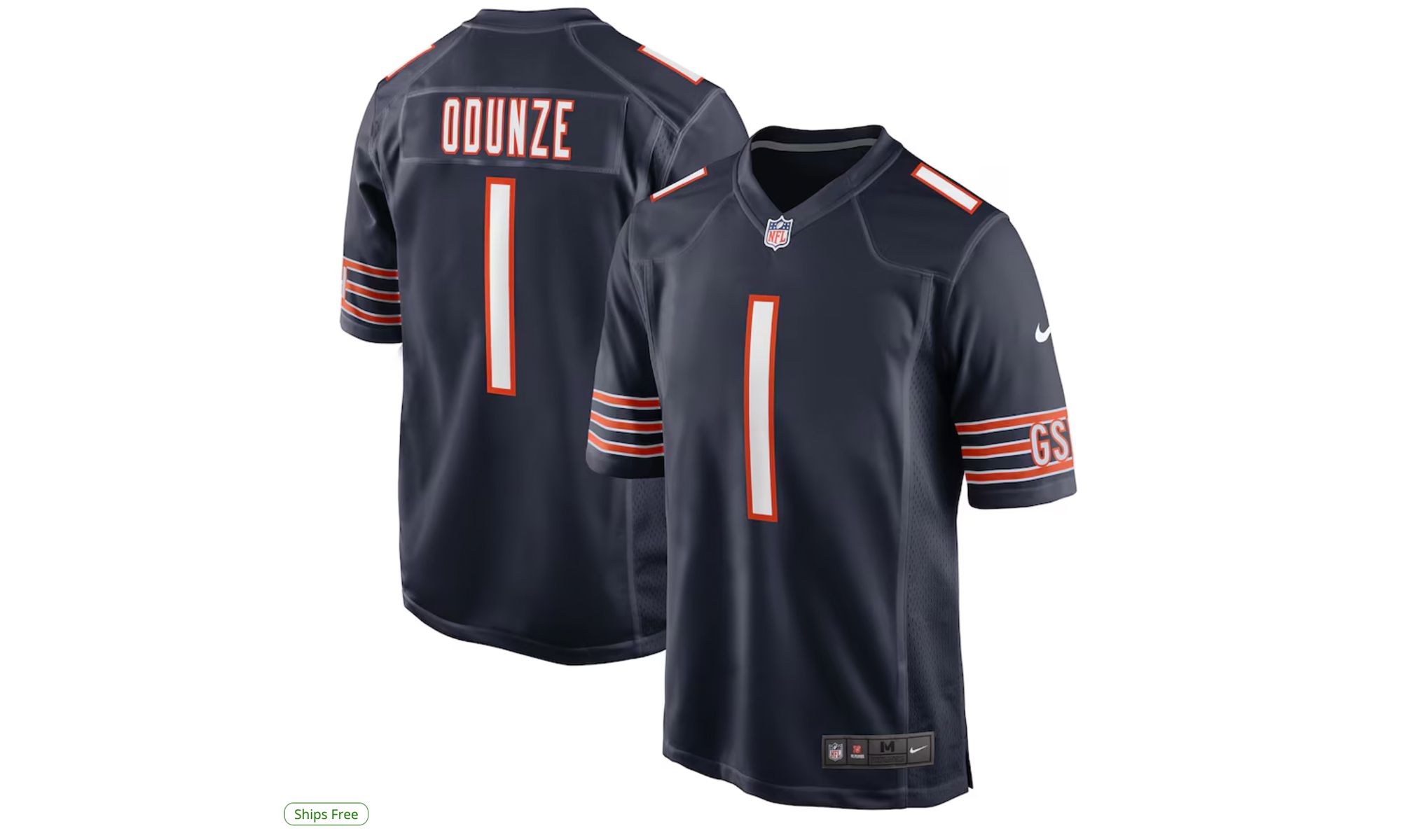 Rome Odunze Chicago Bears jersey How to buy Rome…