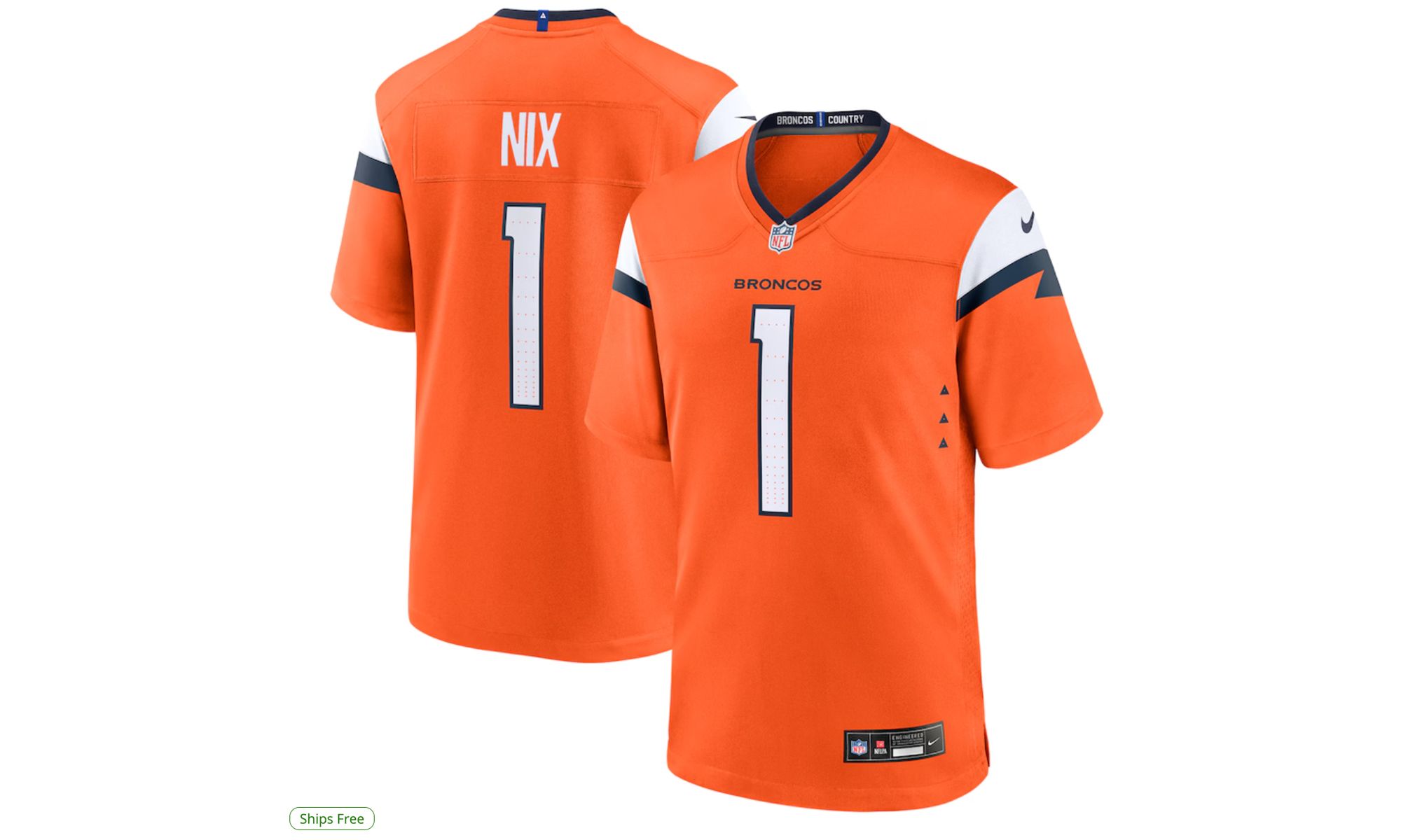 Bo Nix Denver Broncos jersey How to buy Bo Nix NFL…