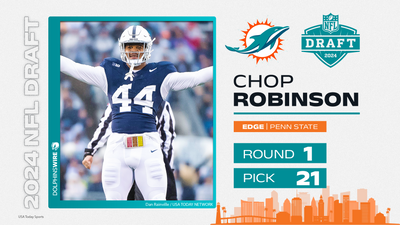 Dolphins pick Penn State EDGE Chop Robinson in 2024 NFL draft