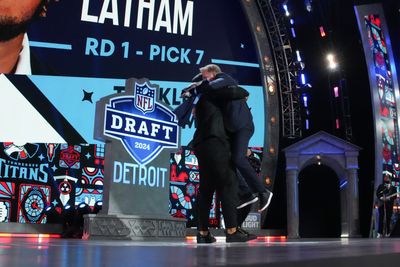What Titans’ JC Latham said after being drafted