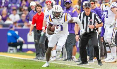 Jacksonville Jaguars select LSU WR Brian Thomas Jr. with the 23rd overall pick. Grade: A