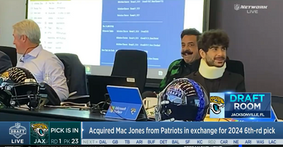 Why Jaguars executive Tony Khan was in a neck brace for his first round draft pick (he’s fine)