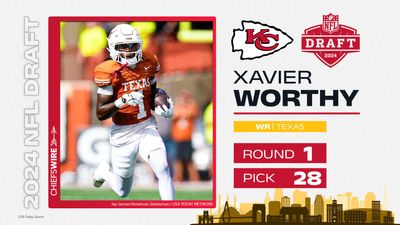 Chiefs select Texas WR Xavier Worthy at pick No. 28 in 2024 NFL draft