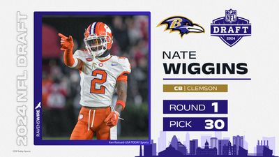 Ravens select CB Nate Wiggins with 30th overall pick in 2024 NFL draft