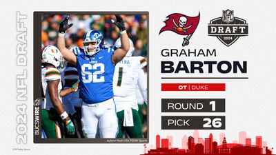 2024 NFL draft grades: Buccaneers pick OL Graham Barton at No. 26 overall