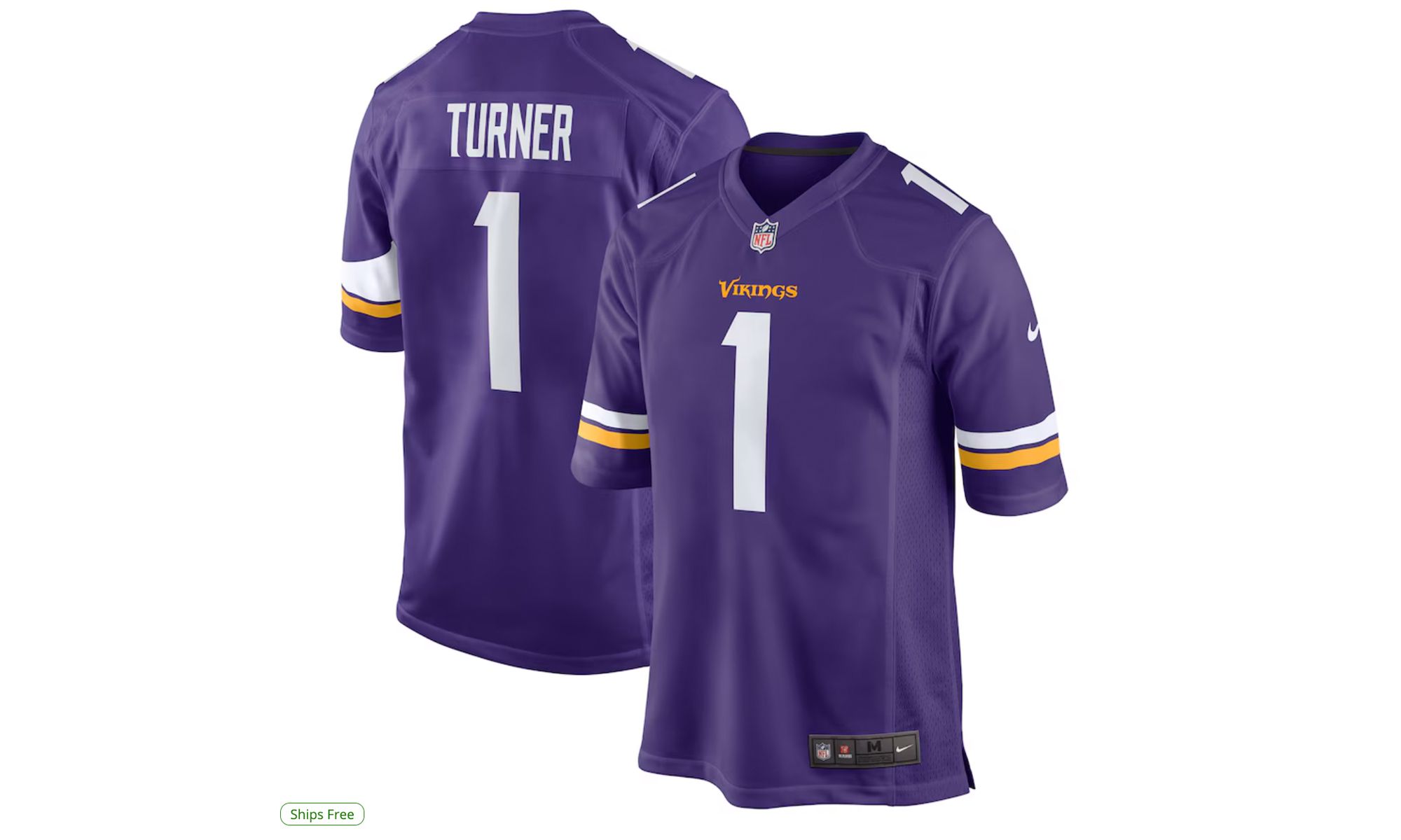 Dallas Turner Minnesota Vikings jersey How to buy…