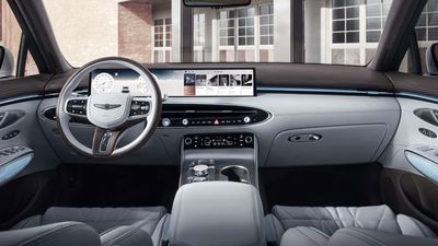 The New Genesis GV70 Gets a Supersized Screen