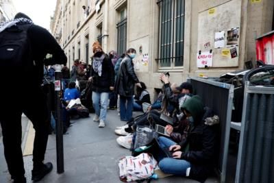 Students Protest At Sciences Po University Over Gaza Conflict