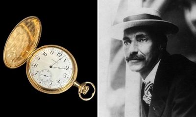 Pocket watch of business magnate who died in Titanic sinking to be auctioned