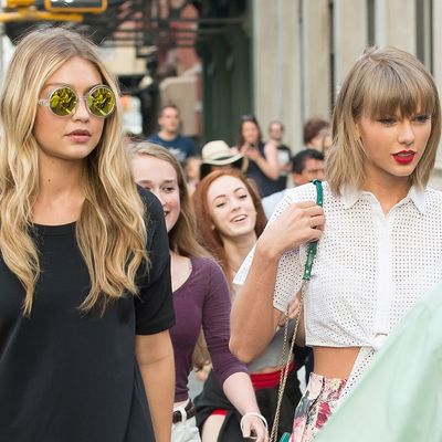Taylor Swift and Travis Kelce are double-dating with Gigi Hadid and Bradley Cooper, and we're here for it