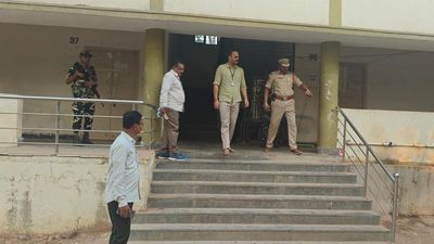 Police observer inspects strongrooms in Kadapa district