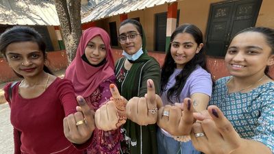 First-time voters in Bengaluru exercise their franchise with enthusiasm