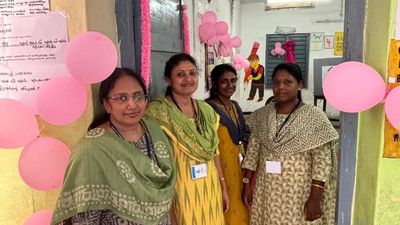 Brisk polling at pink booth in Kochi