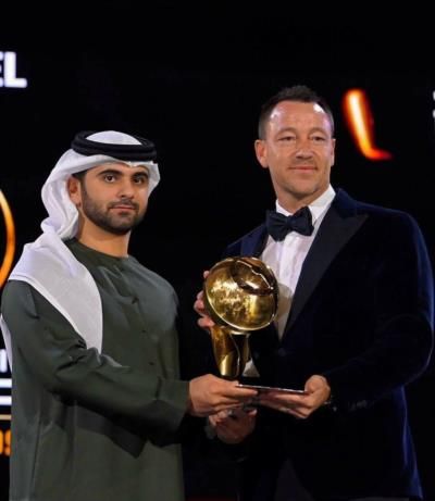 John Terry Receives Global Career Award At Globe Soccer Awards