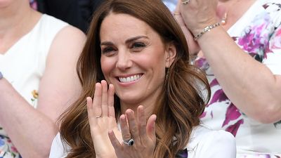 Kate Middleton's exact Clarins Lip Perfector she wore for pretty pink pout at Wimbledon is a bargain today