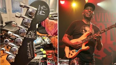 “I already know it's gonna be a stunner”: Vernon Reid is working with Reverend on a new signature guitar – and it’s set to be the firm’s first Floyd Rose-equipped build