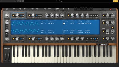 “Legendary tone”: Behringer has officially released Vintage, its free VST synth plugin (yes, really this time)