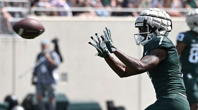 Michigan State football WR Antonio Gates Jr. withdraws from NCAA transfer portal