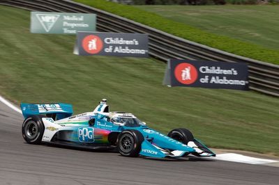 IndyCar Barber: Newgarden spins, then tops opening practice