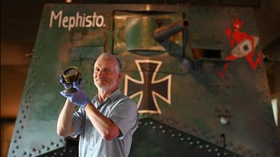 Digger's souvenir reunited with 'world's rarest tank'