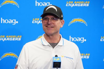 Jim Harbaugh had a spot-on response to the Chargers drafting Joe Alt