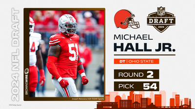 Browns select Ohio State DT Michael Hall Jr. with the 54th overall pick in the 2024 NFL Draft