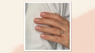 This modern twist on the French tip is the subtle spring-to-summer mani we've been waiting for