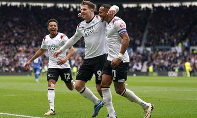 Derby clamber back to Championship after Bird and Collins down Carlisle