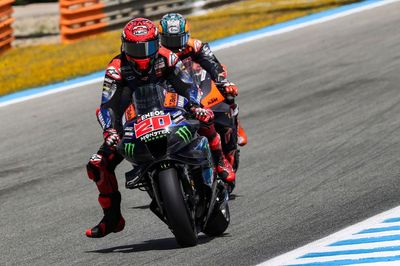 Quartararo hit with penalty in Jerez MotoGP sprint; Pedrosa inherits podium