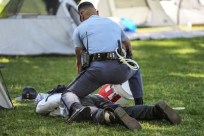 Emory University Campus Calm After Clashes With Police