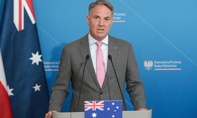 Australia pledges $100m in military assistance to Ukraine as Richard Marles visits