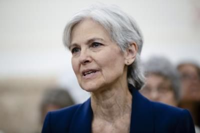 Green Party Candidate Jill Stein Arrested At Pro-Palestinian Protest